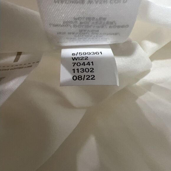 Ann Taylor Hutton Blazer Size 4 White Soft Jacket Brushed Knit NEW NWT - Picture 8 of 8